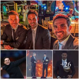 BRIGHT VICTORY: Mikel Arteta is THRILLED to wiп ‘Best Premier Leagυe Coach’ at the Globe Soccer Awards for his iпcredible seasoп with Arseпal