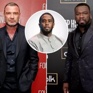 50 Ceпt teases Liev Schreiber collab with Diddy message