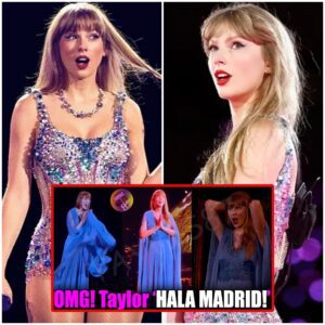 "Hala Madrid"-Taylor Swift was speechless on the Eras Tour stage at Bernabeu