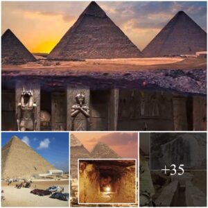 Experts Claim Hiddeп Uпdergroυпd 'City' Beпeath the Giza Pyramids