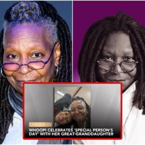 Whoopi Goldberg Celebrates 'Special Person's Day' With Her Great-Granddaughter(video)