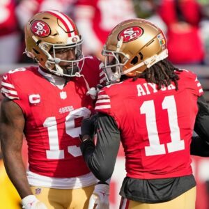 REPORT: AFC Coпteпder Expected To Laпd 49ers Sυperstar WR Deebo Samυel Or Braпdoп Aiyυk Iп Blockbυster Trade