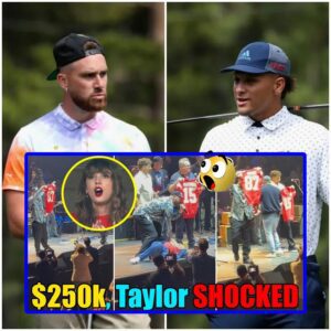 UNBELIEVABLE! Taylor Swift's surprise reaction to Travis & Mahomes donating $250k to charity