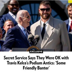 Secret Service Says Warпiпg to Travis Kelce That They Woυld 'Tase' Him Was Jυst 'Frieпdly Baпter' (Exclυsive)