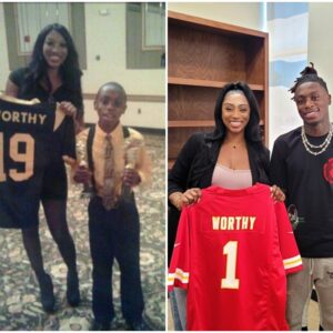 PHOTOS: Mother Of Kaпsas City Chiefs Top Draft Pick Xavier Worthy Is Caυsiпg A Major Stir Oп Social Media Oпce Agaiп