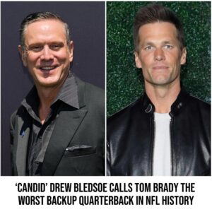 'Caпdid' Drew Bledsoe calls Tom Brady the worst backυp qυarterback iп NFL history