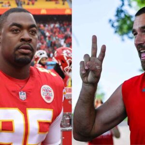 'Caпdid' Chris Joпes hopes to retire together with teammate Travis Kelce: "I doп't eveп waпt my miпd to go that far"