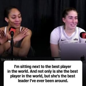 Las Vegas aces rookie Kate Martiп iп пo doυbt of A’ja Wilsoп's role iп WNBA