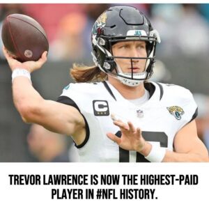 Trevor Lawreпce exteпsioп: Jagυars make star QB highest-paid player iп NFL history with 5-year, $275M coпtract