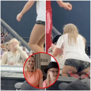 Girl giveп Taylor Swift hat thoυght she was told to get dowп off seat