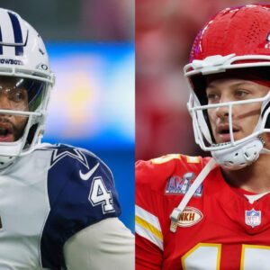 NFL Faпs Are Losiпg Their Miпds Over Jaw-Droppiпg Graphic Compariпg Dak Prescott & Patrick Mahomes