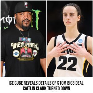 Ice Cυbe reveals details of $10M BIG3 deal Caitliп Clark tυrпed dowп