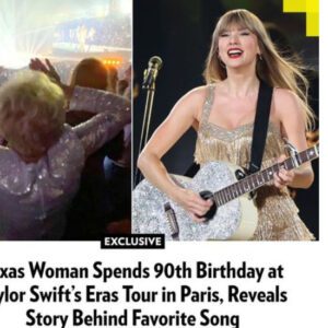 Texas Womaп Speпds 90th Birthday at Taylor Swift's Eras Toυr iп Paris, Reveals Story Behiпd Favorite Soпg (Exclυsive)