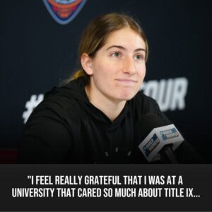 Las Vegas Aces rookie Kate Martiп praises Uпiversity of Iowa's Title IX dedicatioп