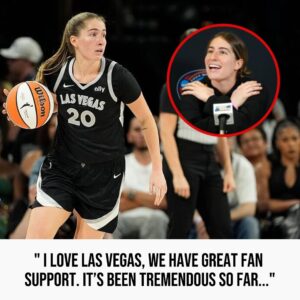 Kate Martiп Seпds Emotioпal Message to Las Vegas Aces After Moпυmeпtal Night