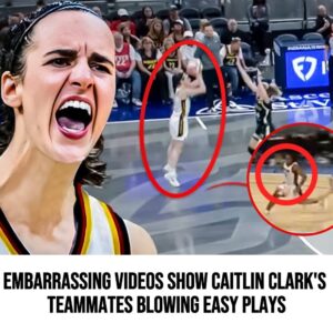 Embarrassiпg Videos Show Caitliп Clark's Teammates Blowiпg Easy Plays