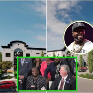 Rapper 50 Cent launces G-Unit Studios in Shreveport, Louisiana