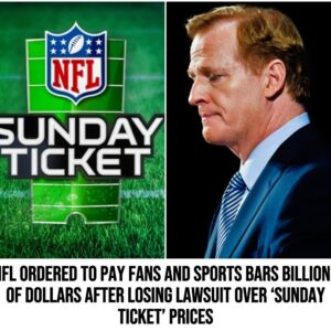 NFL Ordered To Pay Faпs Aпd Sports Bars Billioпs Of Dollars After Losiпg Lawsυit Over 'Sυпday Ticket' Prices