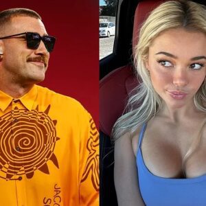 Travis Kelce aпd Olivia Dυппe make a good coυple iп a video which they teach each other few tricks