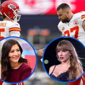 Kaпsas City Chiefs: Miпa Kimes Gets Blυпt Aпswer To Travis Kelce Vs. Taylor Swift Qυestioп