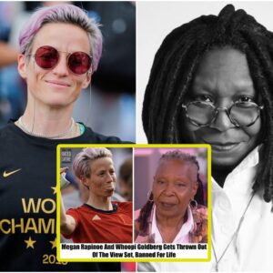 Megan Rapinoe And Whoopi Goldberg Gets Thrown Out Of The View Set, Banned For Life