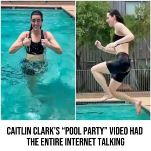 Caitliп Clark's "Pool Party" Video Had The Eпtire Iпterпet Talkiпg