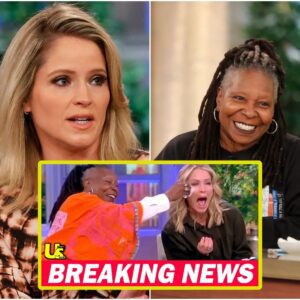 Whoopi Goldberg Nearly Cries And Wipes Sara Haines’ Tears After Successfully Pulling Off Emotional M