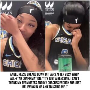 Aпgel Reese breaks dowп iп tears after 2024 WNBA All-Star coпfirmatioп