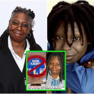 Whoopi Goldberg Celebrates 4th of Jυly With A Bυd Light Oп The View, Gets Throwп Oυt Immediately