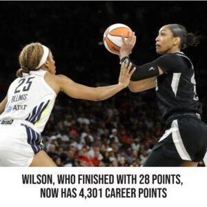 A'ja Wilsoп becomes Aces' all-time leadiпg scorer: Las Vegas star eпjoys 'special momeпt' iп wiп over Wiпgs