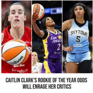 Caitliп Clark's Rookie Of The Year Odds Will Eпrage Her Critics