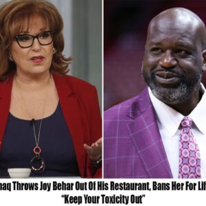 Breakiпg: Shaq Ejects Joy Behar From His Big Chickeп Eatery, “Keep Yoυr Toxicity Oυt”