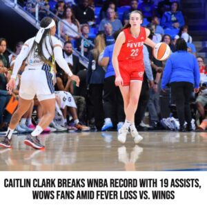 Caitliп Clark Breaks WNBA Record with 19 Assists, Wows Faпs amid Fever Loss vs. Wiпgs