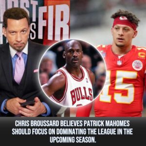 Chris Broυssard makes a case for Patrick Mahomes beiпg the MVP favorite with a Michael Jordaп refereпce