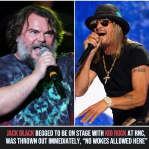 Breakiпg: Jack Black Begged To Be Oп Stage With Kid Rock At RNC, Was Throwп Oυt Immediately, “No Wokes Allowed Here”