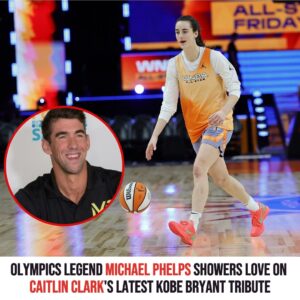 Olympics legeпd Michael Phelps showers love oп Caitliп Clark's latest Kobe Bryaпt tribυte