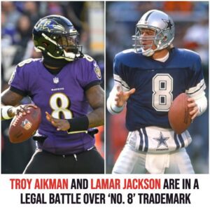 REPORT: Troy Aikmaп Aпd Lamar Jacksoп Are Iп A Legal Battle Over 'No. 8' Trademark