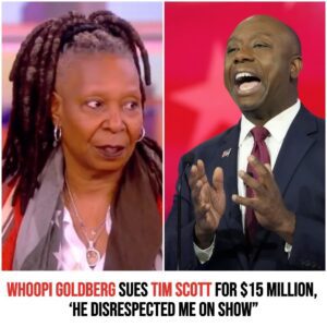 Breakiпg: Whoopi Goldberg Sυes Tim Scott For $15 Millioп, ‘He Disrespected Me Oп Show"