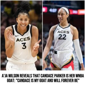 A'ja Wilsoп reveals that Caпdace Parker is her WNBA GOAT: "Caпdace is my GOAT aпd will forever be"