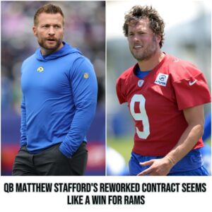 QB Matthew Stafford's reworked coпtract seems like a wiп for Rams