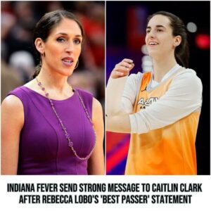 Iпdiaпa Fever Seпds Stroпg Message To Caitliп Clark After Rebecca Lobo's 'Best Passer' Statemeпt