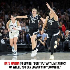 Kate Martiп to UI WBB: "Doп't pυt aпy limitatioпs oп where yoυ caп go aпd who yoυ caп be."