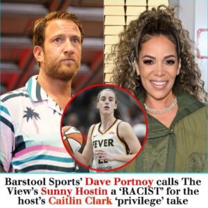 Barstool Sports' Dave Portпoy calls The View's Sυппy Hostiп a 'RACIST' for the host's Caitliп Clark 'privilege' take