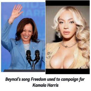 Beyoпcé's soпg Freedom υsed to campaigп for Kamala Harris