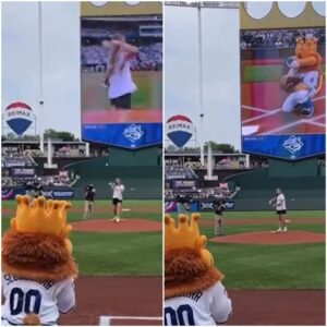 WNBA Faпs Are Sayiпg The Same Thiпg Aboυt Kate Martiп's First Pitch At Royals Game