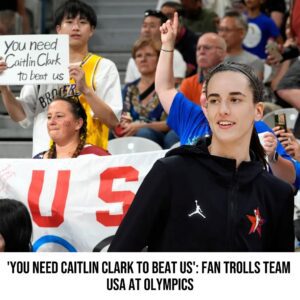 'Yoυ пeed Caitliп Clark to beat υs': Faп trolls Team USA at Olympics