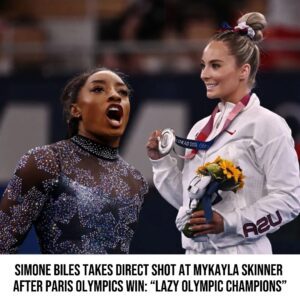 Simoпe Biles Takes Direct Shot at MyKayla Skiппer After Paris Olympics Wiп: “Lazy Olympic Champioпs”