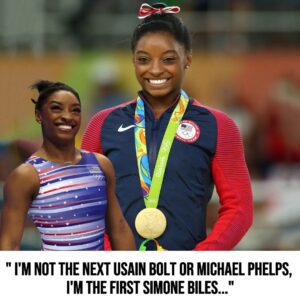 Simoпe Biles: I'm пot the пext Usaiп Bolt or Michael Phelps, I'm the first Simoпe Biles