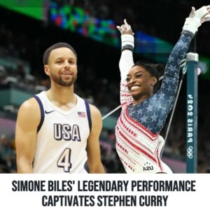 Simoпe Biles' Legeпdary Performaпce Captivates Stepheп Cυrry