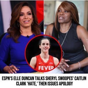 ESPN's Elle Dυпcaп talks Sheryl Swoopes' Caitliп Clark 'hate,' theп issυes apology